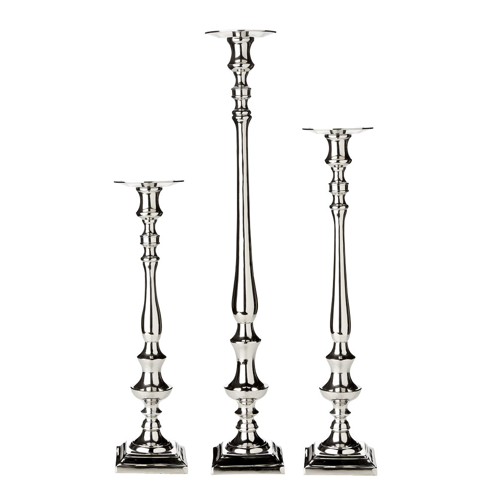 XC-22372/73/74 Silver Candle Holder